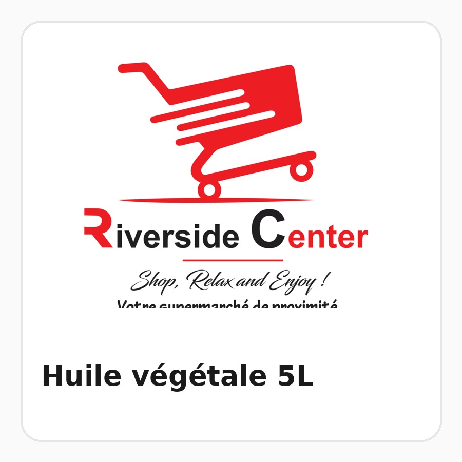 Huile végétale 5L