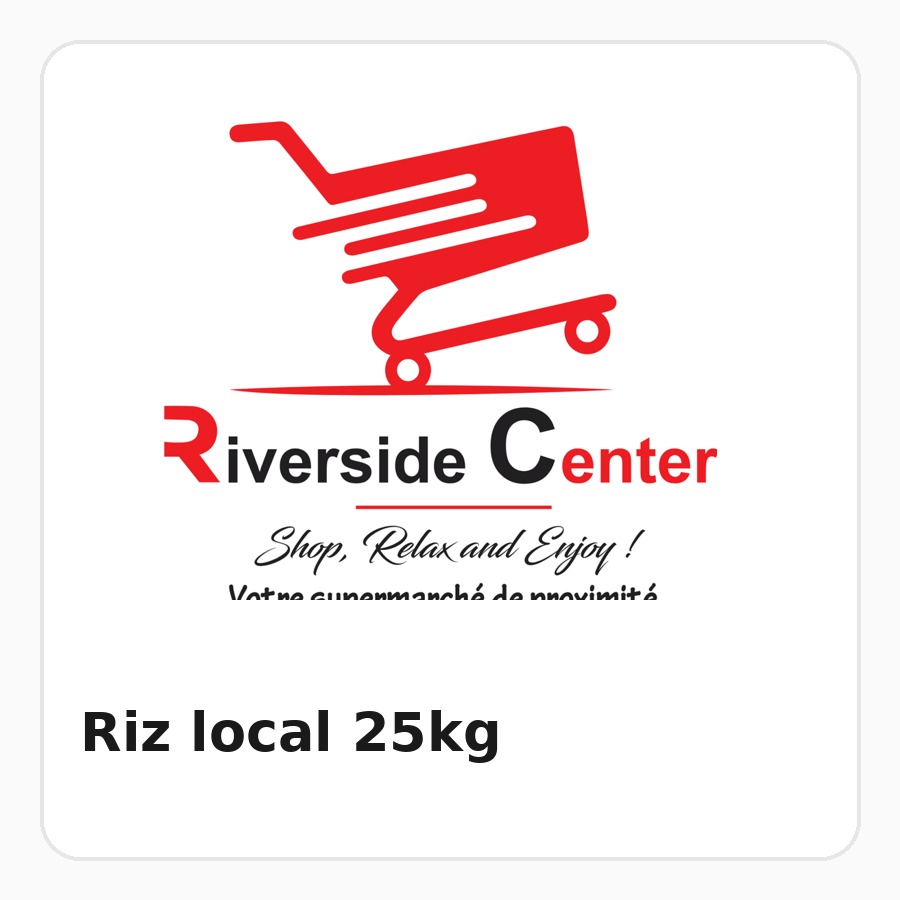 Riz local 25kg